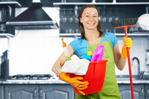 Deep cleaning service in a Marylebone apartment