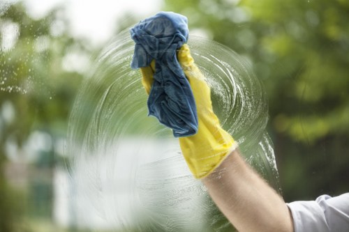 Detailed post-construction cleaning in a Marylebone property