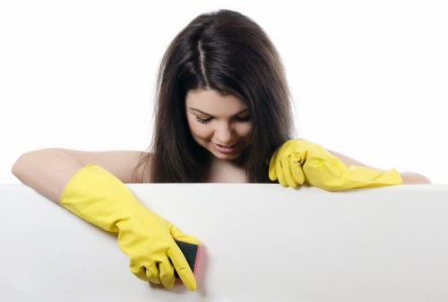 Deep carpet cleaning equipment in a Marylebone property